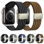 Dây đồng hồ nylon khóa nam châm Mecha Armor, Dành cho Apple Watch 46mm / 49mm / 45mm / 44mm, Dành cho Apple Watch 42mm / 41mm / 40mm / 38mm