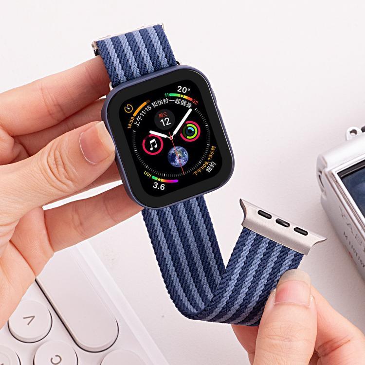 Dây đồng hồ nylon khóa nam châm Mecha Armor, Dành cho Apple Watch 46mm / 49mm / 45mm / 44mm, Dành cho Apple Watch 42mm / 41mm / 40mm / 38mm