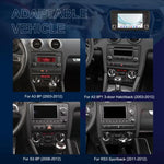 Dành cho Audi A3 8P 2003-2012 Android 15 màn hình cảm ứng 7 inch Trung tâm điều khiển thông minh GPS ô tô MP5, Chuẩn + AHD + Micro, Chuẩn