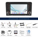 Dành cho Audi A3 8P 2003-2012 Android 15 màn hình cảm ứng 7 inch Trung tâm điều khiển thông minh GPS ô tô MP5, Chuẩn + AHD + Micro, Chuẩn
