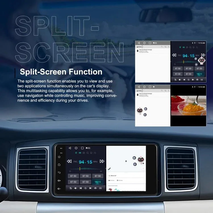 Dành cho Toyota COROLLA Android 15 màn hình cảm ứng 7 inch CarPlay không dây Máy chơi nhạc ô tô Trung tâm điều khiển điều hướng, Chuẩn, Chuẩn + AHD + Micro