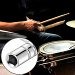 Chìa khóa trống CT-826 hình chữ T, cờ lê điều chỉnh lỗ vuông đa năng cho bộ trống, CT-826