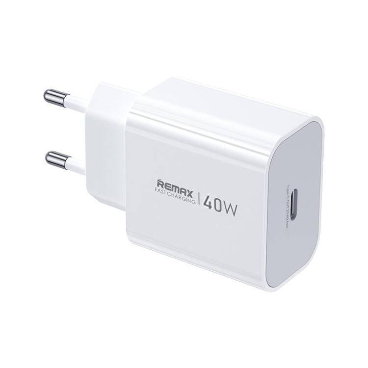 REMAX CA10 Sạc nhanh GaN PD40W Type-C, phích cắm EU, CA10