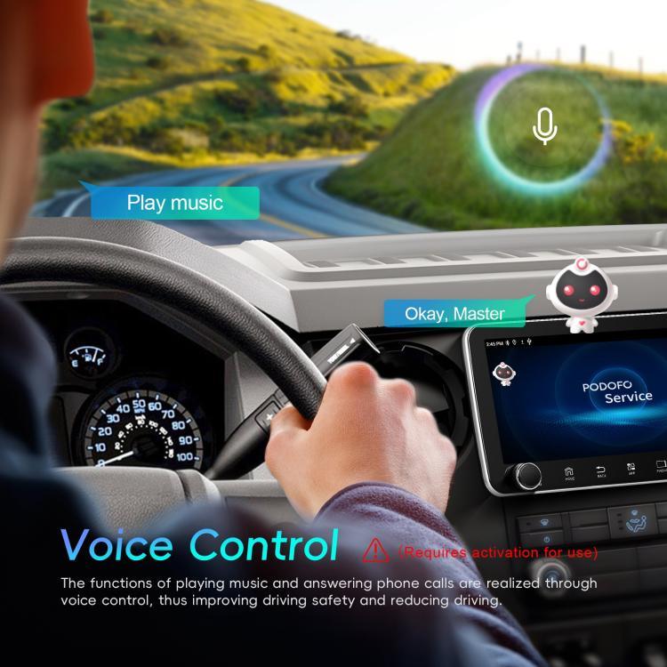 Máy điều hướng tích hợp CarPlay Android 15 màn hình 10.36 inch với núm đôi, Chuẩn, Chuẩn + AHD + Micro