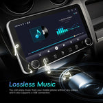 Máy điều hướng tích hợp CarPlay Android 15 màn hình 10.36 inch với núm đôi, Chuẩn, Chuẩn + AHD + Micro