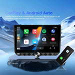 Máy điều hướng âm thanh video tích hợp Android 15 màn hình 10 inch, Chuẩn, Chuẩn + AHD + Micro