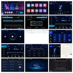 Máy điều hướng âm thanh video tích hợp Android 15 màn hình 10 inch, Chuẩn, Chuẩn + AHD + Micro