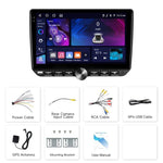 Máy điều hướng âm thanh video tích hợp Android 15 màn hình 10 inch, Chuẩn, Chuẩn + AHD + Micro