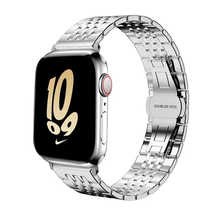 Dây đồng hồ thép không gỉ đặc bảy hạt xDfind, Dành cho Apple Watch 42 / 44 / 45 / 46 / 49mm 22mm, Dành cho Apple Watch 38 / 40 / 41 / S10 42mm 20mm