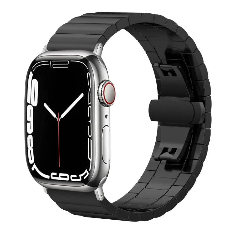 Dây đồng hồ thép không gỉ đặc hạt tre một viên xDfind, Dành cho Apple Watch 42 / 44 / 45 / 46 / 49mm 22mm, Dành cho Apple Watch 38 / 40 / 41 / S10 42mm 20mm