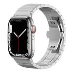 Dây đồng hồ thép không gỉ đặc hạt tre một viên xDfind, Dành cho Apple Watch 42 / 44 / 45 / 46 / 49mm 22mm, Dành cho Apple Watch 38 / 40 / 41 / S10 42mm 20mm