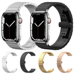 Dây đồng hồ thép không gỉ đặc hạt tre một viên xDfind, Dành cho Apple Watch 42 / 44 / 45 / 46 / 49mm 22mm, Dành cho Apple Watch 38 / 40 / 41 / S10 42mm 20mm