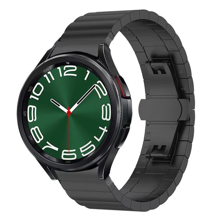 Dây đồng hồ thép không gỉ nguyên khối xDfind một hạt tre, dành cho Samsung Galaxy Watch8 / Watch8 Classic 22mm, Samsung Galaxy Watch 7 / 6 / 5 / FE 20mm, Samsung Galaxy Fit3 SM-R390 18mm