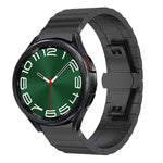 Dây đồng hồ thép không gỉ nguyên khối xDfind một hạt tre, dành cho Samsung Galaxy Watch8 / Watch8 Classic 22mm, Samsung Galaxy Watch 7 / 6 / 5 / FE 20mm, Samsung Galaxy Fit3 SM-R390 18mm