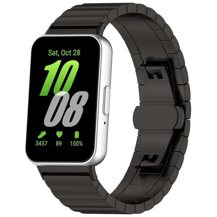 Dây đồng hồ thép không gỉ nguyên khối xDfind một hạt tre, dành cho Samsung Galaxy Watch8 / Watch8 Classic 22mm, Samsung Galaxy Watch 7 / 6 / 5 / FE 20mm, Samsung Galaxy Fit3 SM-R390 18mm