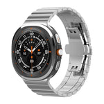 Dây đồng hồ thép không gỉ nguyên khối xDfind một hạt tre, dành cho Samsung Galaxy Watch8 / Watch8 Classic 22mm, Samsung Galaxy Watch 7 / 6 / 5 / FE 20mm, Samsung Galaxy Fit3 SM-R390 18mm