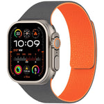 Dây đồng hồ silicone khóa nam châm họa tiết vỏ vải xDfind, Dành cho Apple Watch 42 / 44 / 45 / 46 / 49mm, Dành cho Apple Watch 38 / 40 / 41 / S10 42mm