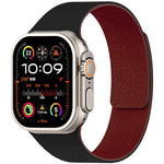 Dây đồng hồ silicone khóa nam châm họa tiết vỏ vải xDfind, Dành cho Apple Watch 42 / 44 / 45 / 46 / 49mm, Dành cho Apple Watch 38 / 40 / 41 / S10 42mm