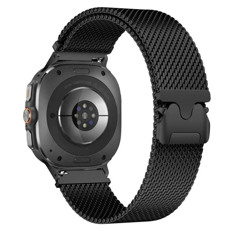 Dây đồng hồ thép không gỉ khóa dù Milanese xDfind, dành cho Samsung Galaxy Watch Ultra / Ultra 2025, Samsung Galaxy Watch8 / Watch8 Classic 22mm