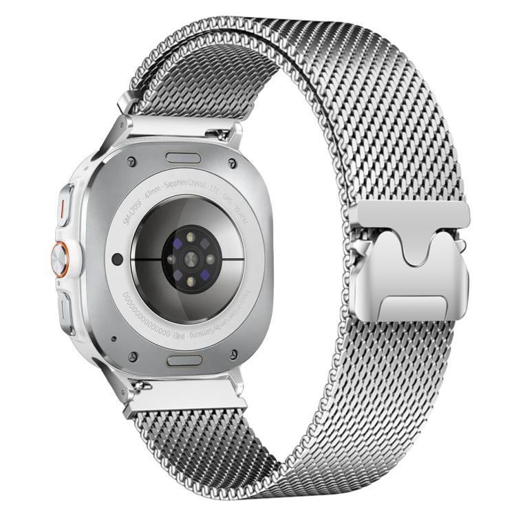 Dây đồng hồ thép không gỉ khóa dù Milanese xDfind, dành cho Samsung Galaxy Watch Ultra / Ultra 2025, Samsung Galaxy Watch8 / Watch8 Classic 22mm