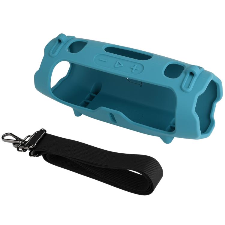 Bọc bảo vệ silicone Túi vỏ mềm loa đeo chéo di động, cho JBL Charge 6