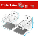 Giá treo tường acrylic đối xứng chia cho Nintendo Switch 1 / 2