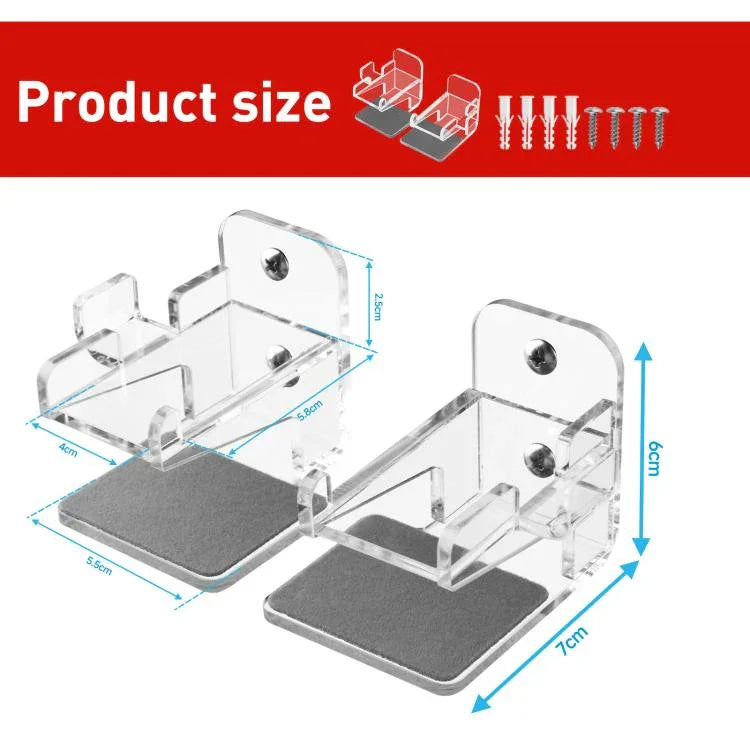 Giá treo tường acrylic đối xứng chia cho Nintendo Switch 1 / 2
