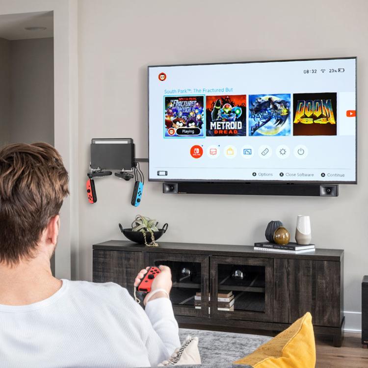 Giá treo tường acrylic đối xứng chia cho Nintendo Switch 1 / 2