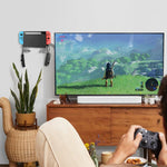 Giá treo tường acrylic đối xứng chia cho Nintendo Switch 1 / 2