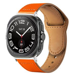Dây đồng hồ da khóa ngược đinh tán, dành cho Samsung Galaxy Watch Ultra 47mm / Ultra 2025