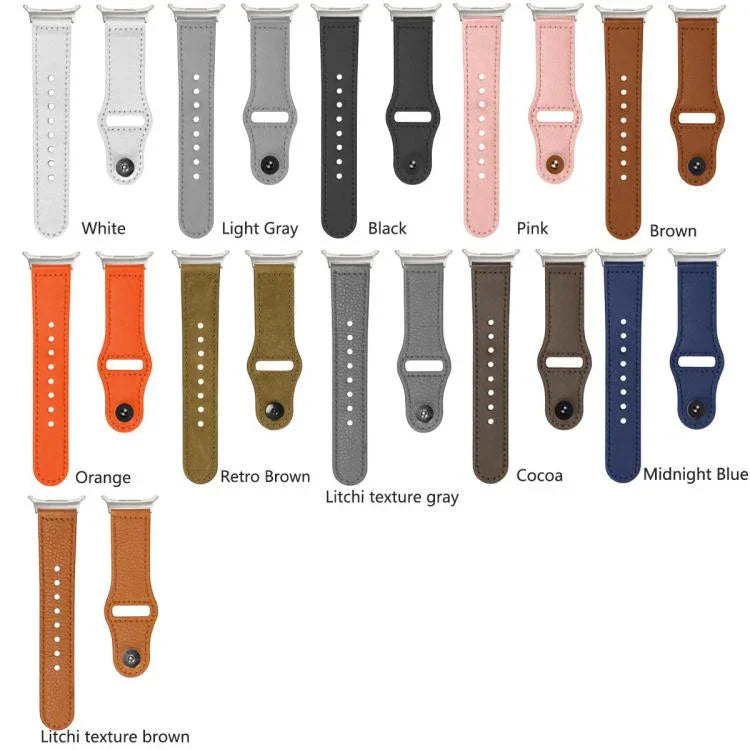Dây đồng hồ da khóa ngược đinh tán, dành cho Samsung Galaxy Watch Ultra 47mm / Ultra 2025