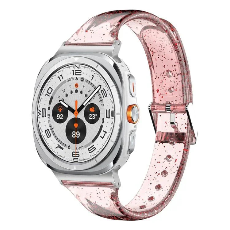 Dây đồng hồ TPU lấp lánh, dành cho Samsung Galaxy Watch Ultra 47mm / Ultra 2025