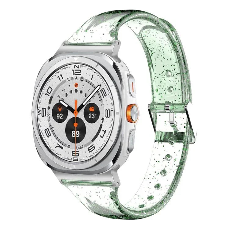 Dây đồng hồ TPU lấp lánh, dành cho Samsung Galaxy Watch Ultra 47mm / Ultra 2025