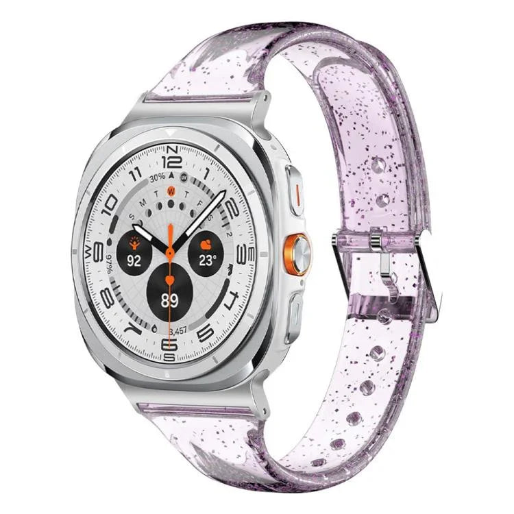 Dây đồng hồ TPU lấp lánh, dành cho Samsung Galaxy Watch Ultra 47mm / Ultra 2025