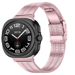 Dây đồng hồ thép không gỉ năm hạt khóa rùa, dành cho Samsung Galaxy Watch Ultra 47mm / Ultra 2025