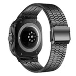 Dây đồng hồ thép không gỉ khóa bảy hạt, dành cho Samsung Galaxy Watch Ultra 47mm / Ultra 2025