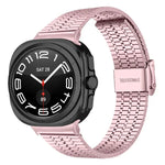 Dây đồng hồ thép không gỉ khóa bảy hạt, dành cho Samsung Galaxy Watch Ultra 47mm / Ultra 2025