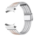 Dây đồng hồ thép không gỉ khóa hạt bảy, dành cho Samsung Galaxy Watch 7 / 6 / 5 / 4
