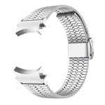 Dây đồng hồ thép không gỉ khóa hạt bảy, dành cho Samsung Galaxy Watch 7 / 6 / 5 / 4