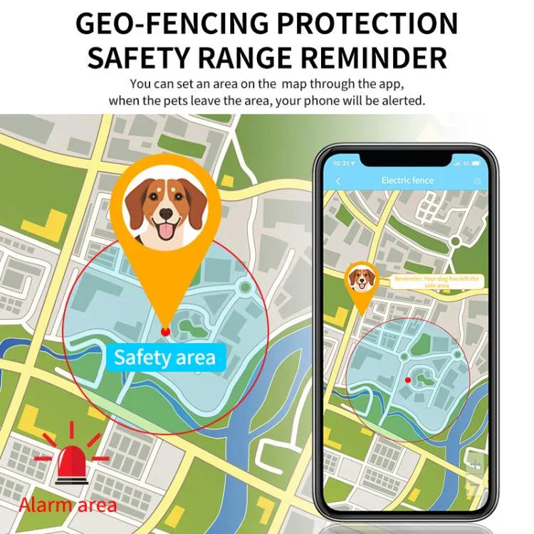 TK919 Vòng Cổ Chó GPS 4G Chống Nước IP67