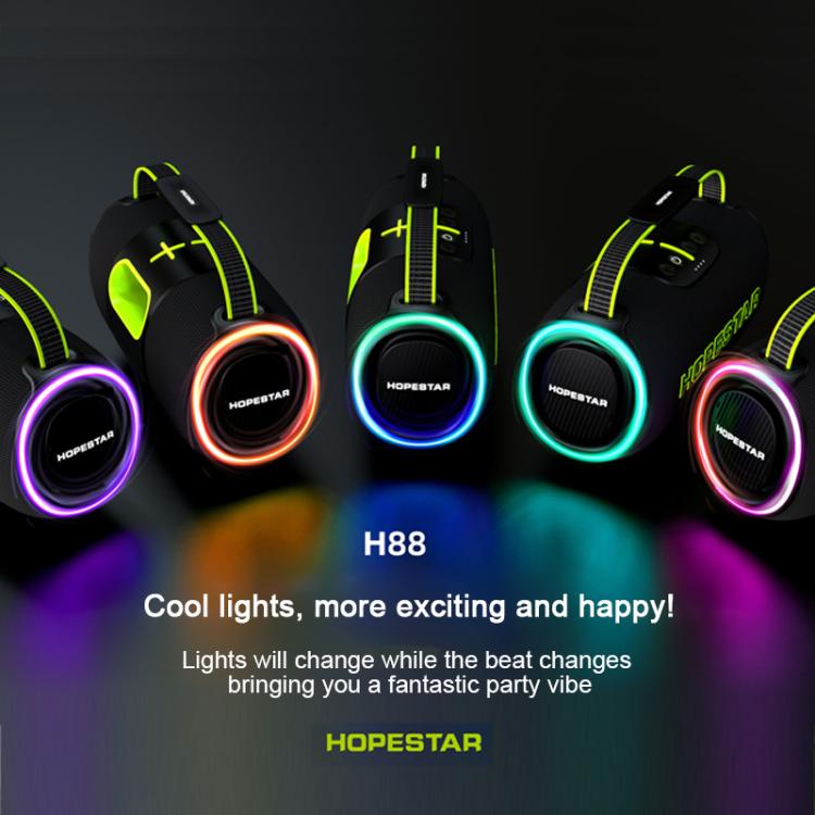 Loa Bluetooth di động ngoài trời HOPESTAR H88 70W chống nước, hỗ trợ TF / AUX / USB / TWS