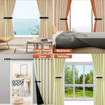 Khóa rèm acrylic không cần đục lỗ YX170, YX170