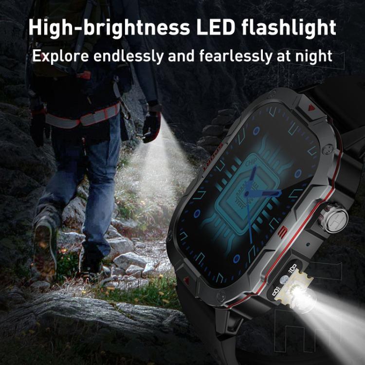 Đồng hồ thông minh thể thao ngoài trời BT màn hình TFT 2.19 inch C40 Pro hỗ trợ theo dõi nhịp tim