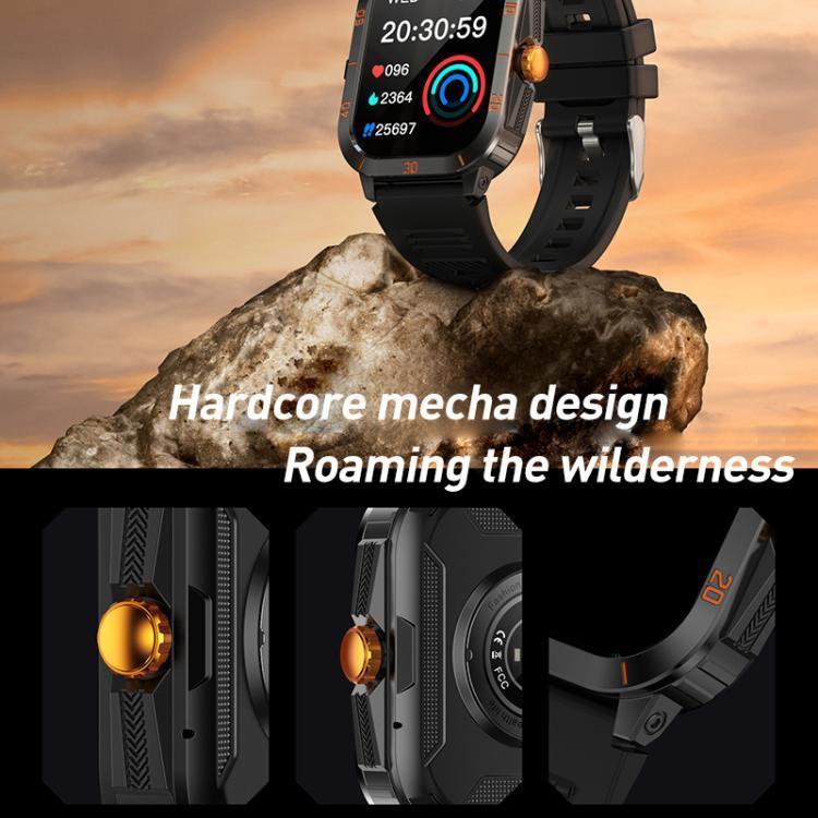Đồng hồ thông minh thể thao ngoài trời BT màn hình TFT 2.19 inch C50 Pro hỗ trợ theo dõi nhịp tim