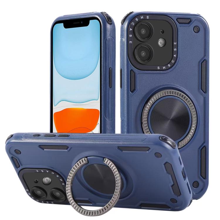 Ốp điện thoại nam châm xoay 360 độ Mecha ba lõi, dành cho iPhone 12, dành cho iPhone 12 Pro, dành cho iPhone 11