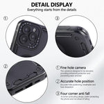 Ốp điện thoại nam châm xoay 360 độ Mecha ba lõi, dành cho iPhone 12, dành cho iPhone 12 Pro, dành cho iPhone 11