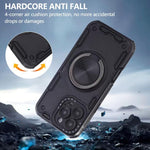 Ốp điện thoại nam châm xoay 360 độ Mecha ba lõi, dành cho iPhone 12, dành cho iPhone 12 Pro, dành cho iPhone 11