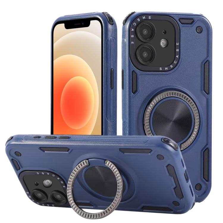 Ốp điện thoại nam châm xoay 360 độ Mecha ba lõi, dành cho iPhone 12, dành cho iPhone 12 Pro, dành cho iPhone 11