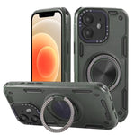 Ốp điện thoại nam châm xoay 360 độ Mecha ba lõi, dành cho iPhone 12, dành cho iPhone 12 Pro, dành cho iPhone 11