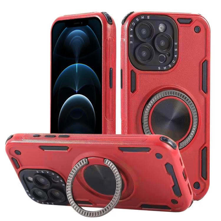 Ốp điện thoại nam châm xoay 360 độ Mecha ba lõi, dành cho iPhone 12, dành cho iPhone 12 Pro, dành cho iPhone 11